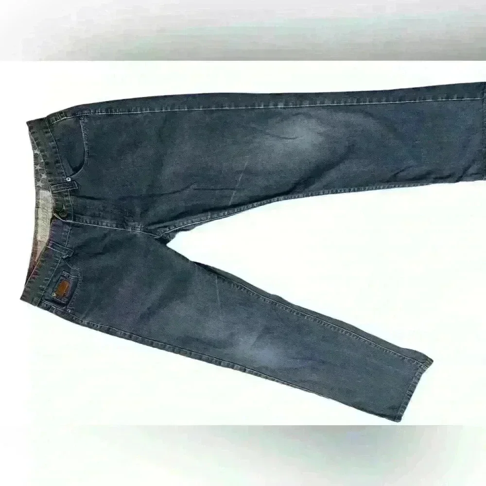 Winchester American Sz36 Men Jeans Stars And Strips Western Classic